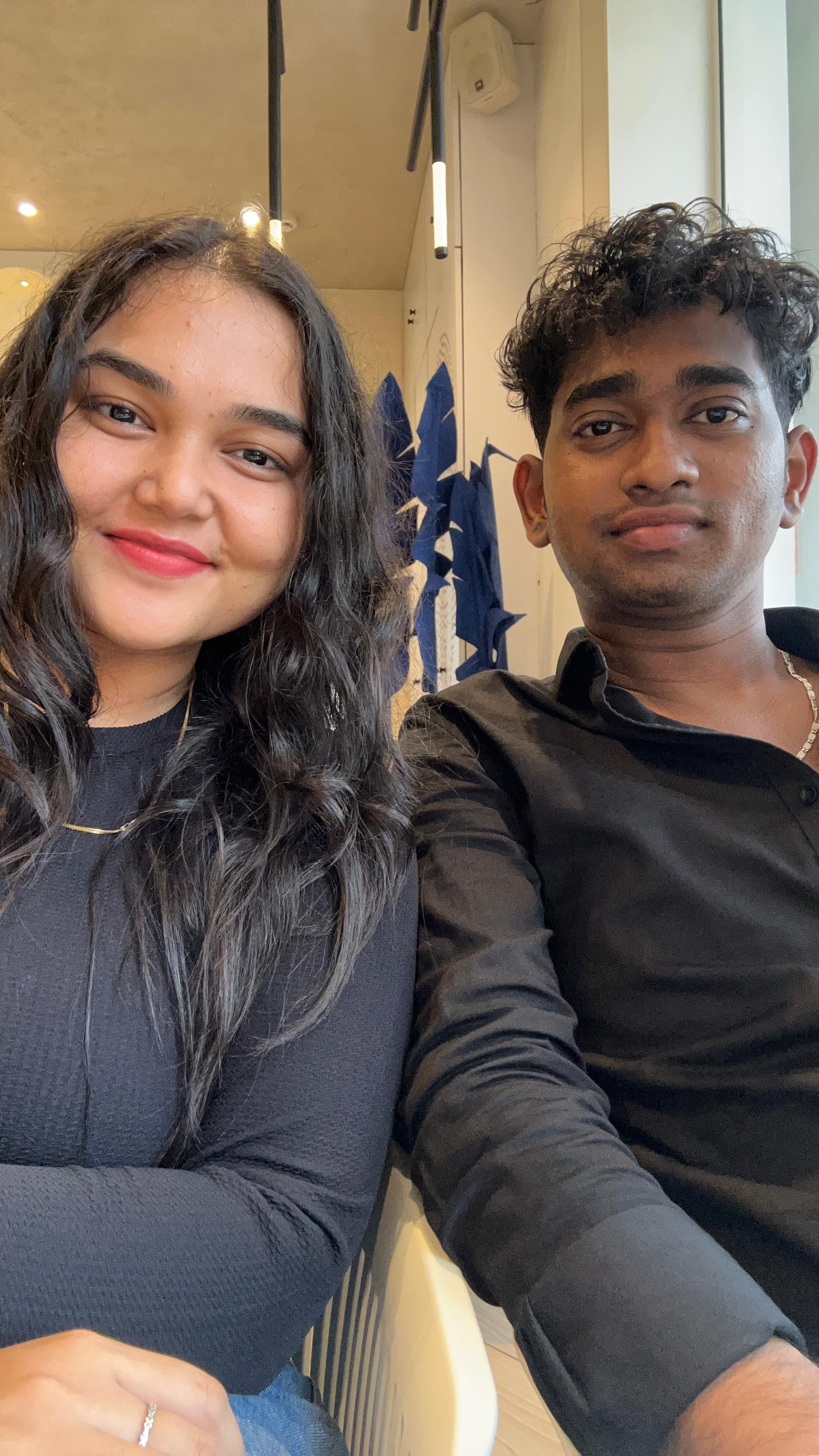 You, mid-laugh — the best version